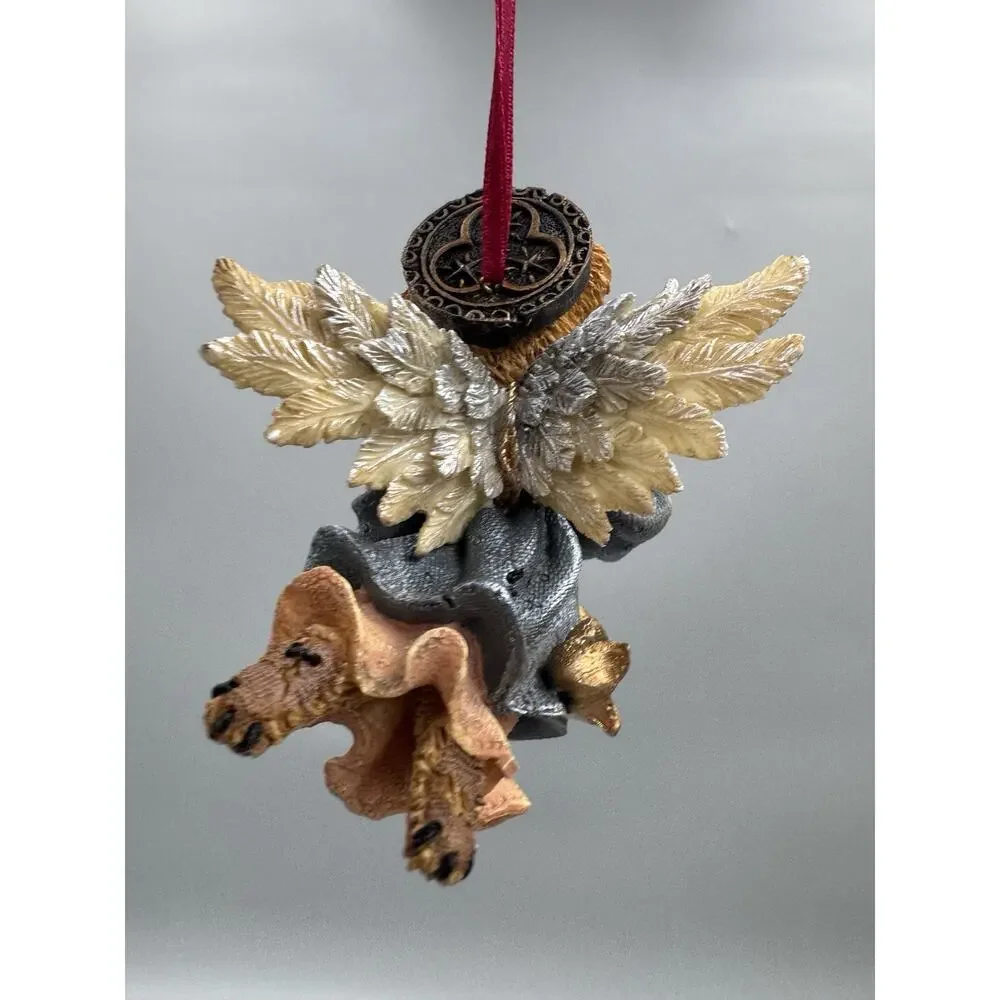 1995 Boyds Bears Celestina Peace Angel Bear Christmas Ornament